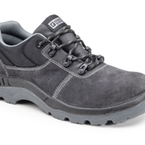 Chaussures de sécurité KYANITE Basse Cuir velours Anthracite S1P – 9KYA150