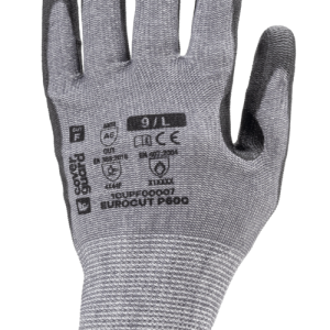 Gants EUROCUT P600 CUT F. HPPE J13 PU renf pouce tactile – 1CUPF00