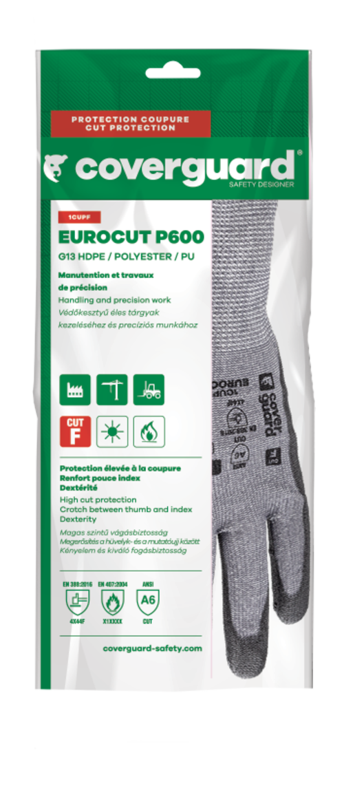 Gants EUROCUT P600 CUT F. HPPE J13 PU renf pouce tactile – 1CUPF00 – Image 4