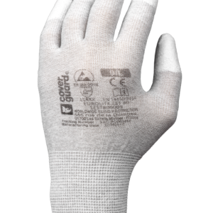 Gants EUROLITE 1EST80 J13 polyester carbon PU bout doigt – 1EST800