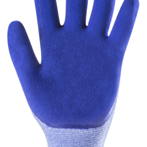 Gants EUROLITE 13L700 J13 PE bleu dble end.latex bleu – 1LASB