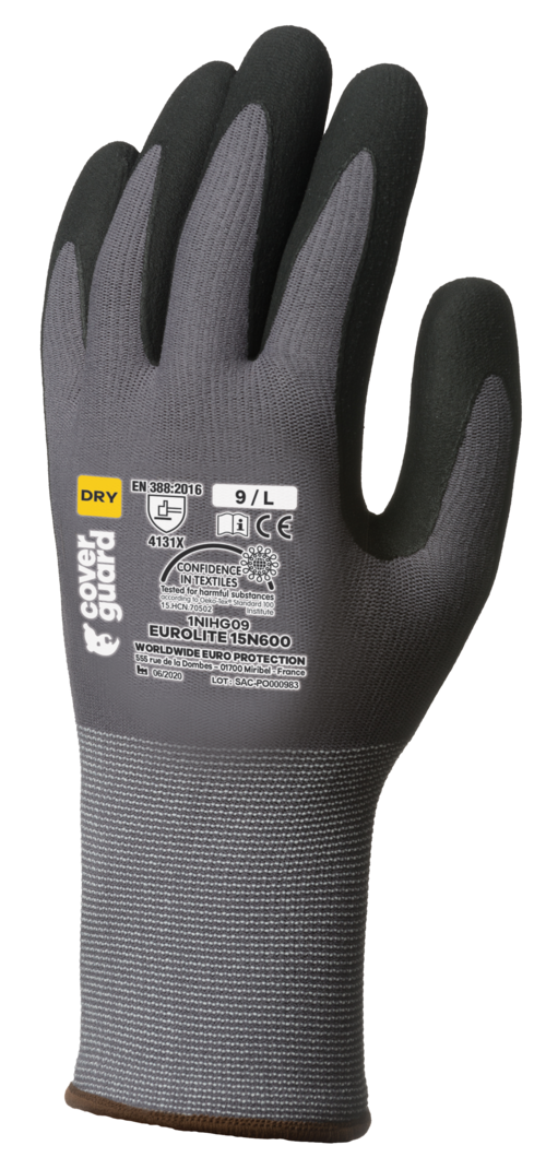 Gants EUROLITE 15N600 J15 PA end. mousse nit – 1NIHG