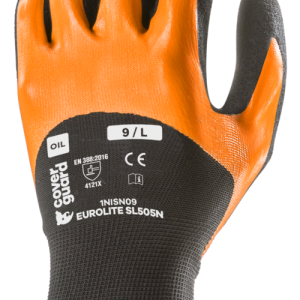 Gants EUROLITE SL505N J15 PE dble end.nit.+ 3/4 dos – 1NISN