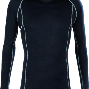 BODYWARMER T-shirt Long Sleeve Noir – 5BOBT