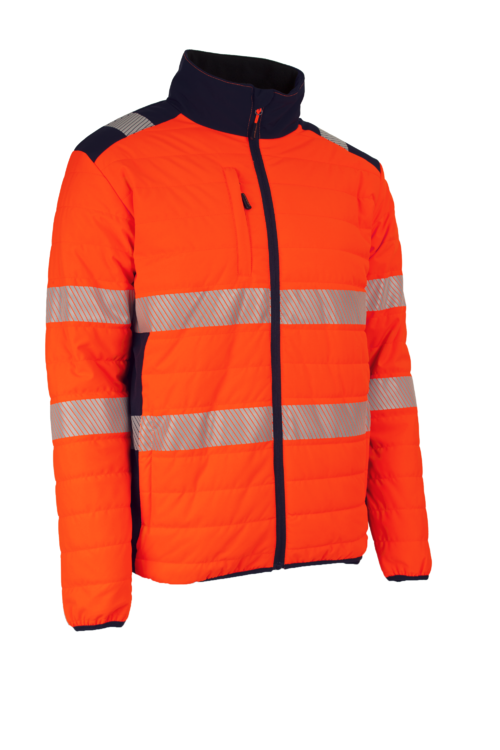 FLAKE Jacket Orange HV Marine – 5FLA170