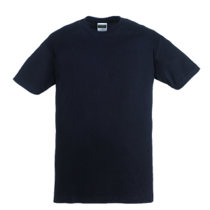 HIKE T-shirt 190g/m2 100% coton, noir – 5HIKB