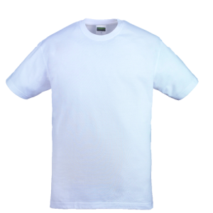 HIKE T-shirt 190g/m2 100% coton, blanc – 5HIKW
