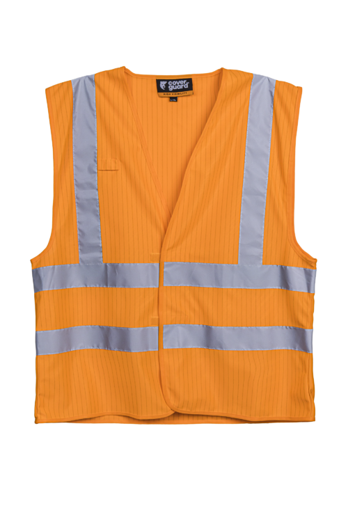 HODER gilet FR Orange HV – 5HOD17