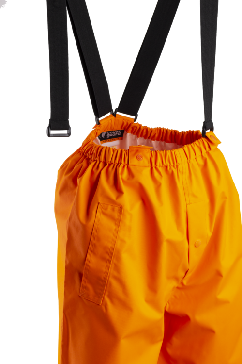 HYDRA Pantalon de pluie Orange HV Marine – 5HYP17 – Image 3