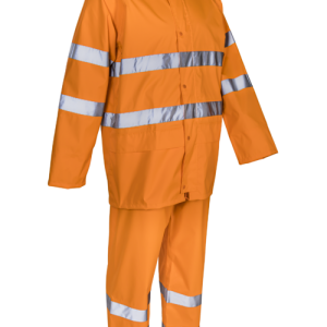 KAWA Ensemble de pluie Orange HV – 5KAW170