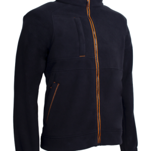 KOALA Veste polaire Noir Citrouille – 5KOA310