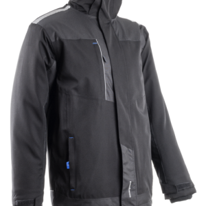 TAMIA Parka Softshell Noir Bleu – 5TAM010