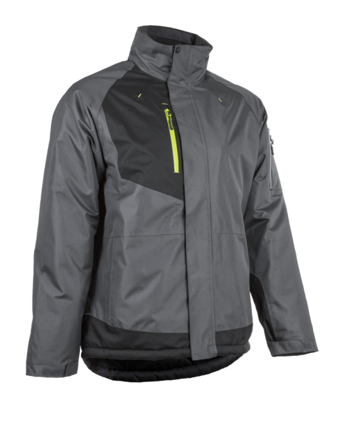 Parka YUZU Anthracite/Lime – 5YUZ450