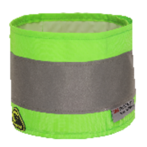 ARMYARD brassard hi-viz Vert 100% poly, 3M TU – 7ARM