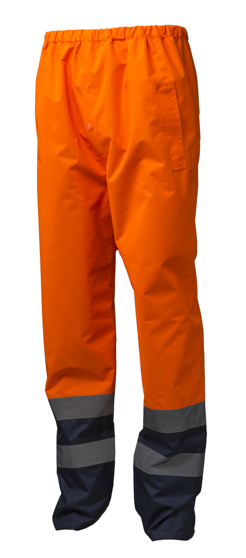 HYDRA Ensemble de Pluie hi-viz Orange-marine – 7HYDO – Image 3