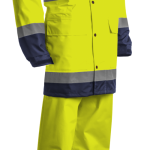 HYDRA Ensemble de Pluie hi-viz jaune-marine – 7HYDY