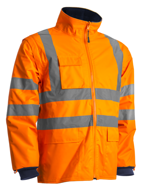 KANATA Parka 41 polyes. hi-viz orange-marine – 7KANO – Image 2