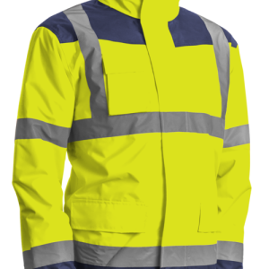 KANATA Parka 41 polyes. hi-viz jaune-marine – 7KANY