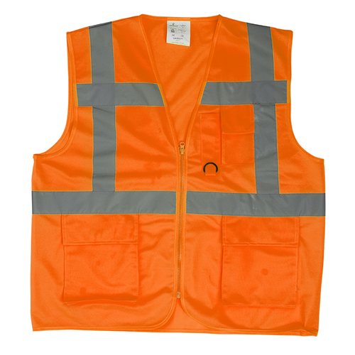 Gilet Hi-viz Yard multi fonction orange – 7YGMO