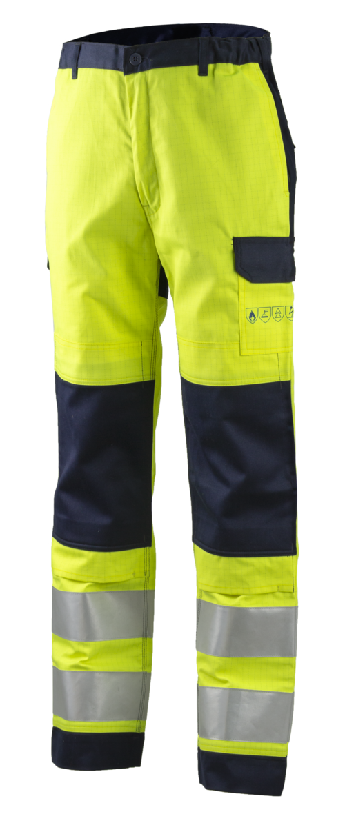 THOR Pantalon multi risques en 300g/m2, Jaune – 8MTHTY
