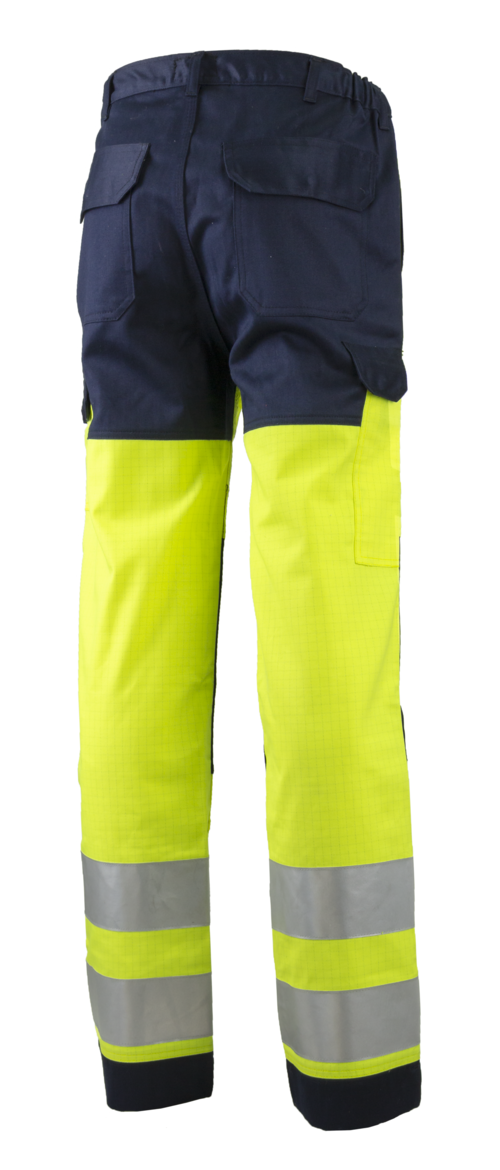 THOR Pantalon multi risques en 300g/m2, Jaune – 8MTHTY – Image 2