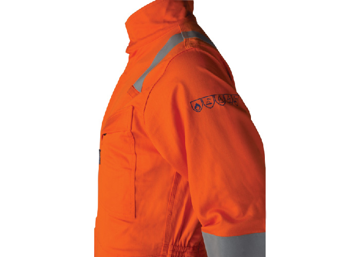 THOR Combinaison multi risques en 300g/m2, Orange – 8MTHCO – Image 6