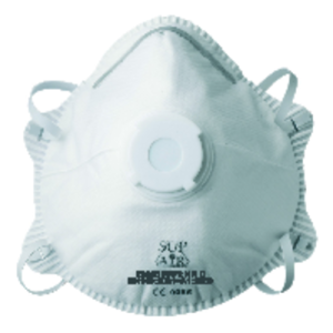 Demi-masque FFP2 non réutilisable en polypropylène – MO23238