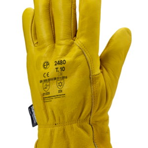 Gants EUROWINTER ALASKA fleur vachette doublé Thinsulate_MO2480_fr