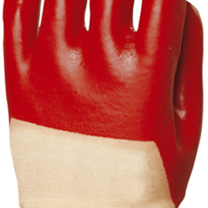 Gants EUROSTRONG 3420 PVC rouge dos aéré standard – MO3420