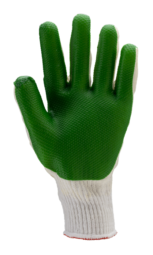 Gants EUROSTRONG 3840 blanc latex vulcanisé vert – MO3840 – Image 2