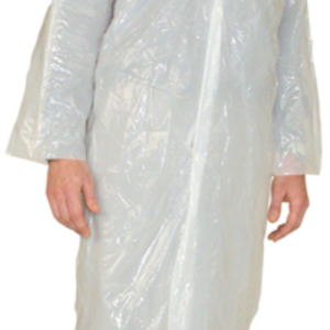 Blouse visiteur polyéth blanc (10 pcs) – MO41214