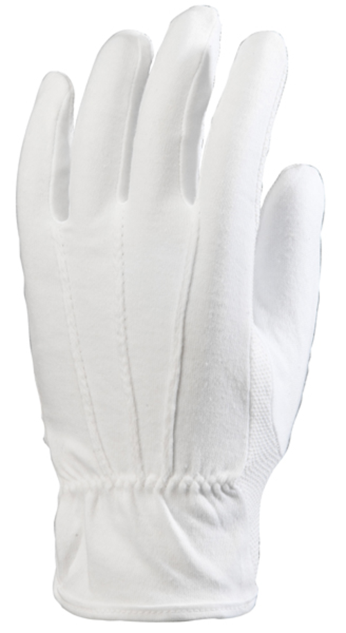 Gants EUROLITE 4170 cot + picots blancs coup droit – MO4170
