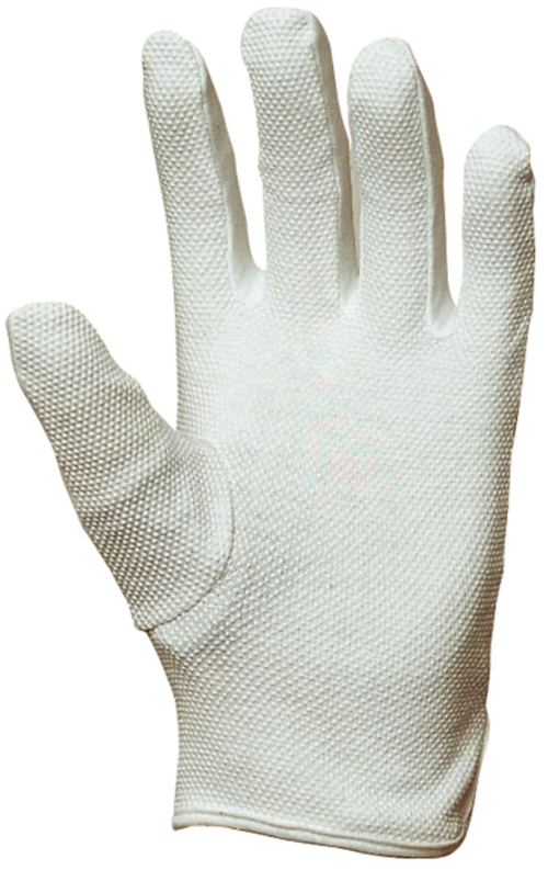 Gants EUROLITE 4170 cot + picots blancs coup droit – MO4170 – Image 2