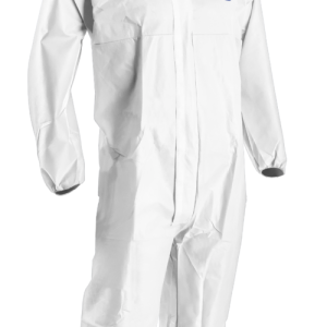 COVERPRO 5S10 Combinaison SMS 50g Type 5&6 cagoule, blanc – MO43100
