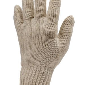 Gants EUROLITE 4330 J7 coton ecru poignet tricot 46g – MO4330