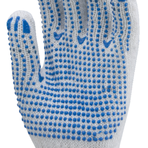 Gants EUROSTRONG 4350 cotpoly picots rouges 2 faces – MO4350