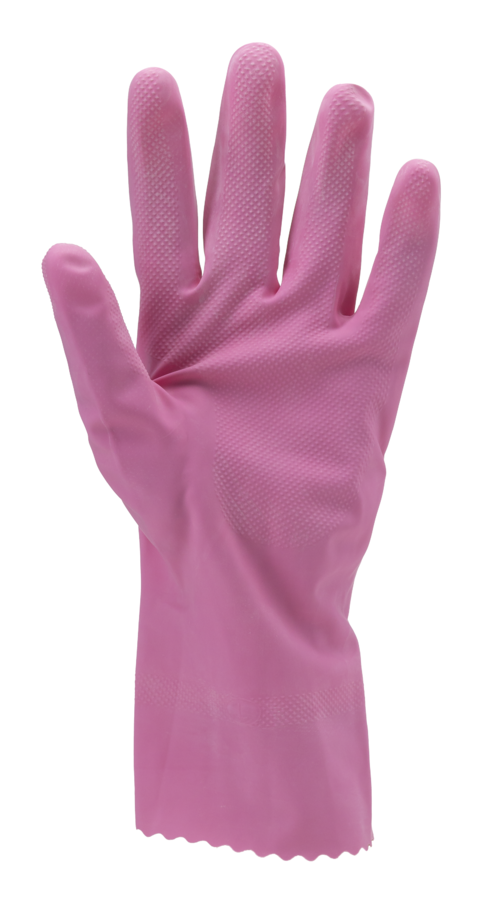 Gants EURODIP 5020 latex naturel ménage rose long.30cm – MO5020 – Image 2