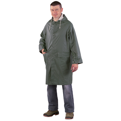 Parka de pluie PVC vert – MO50400 – Image 2