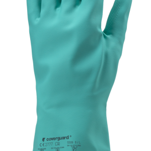 Gants EUROCHEM 5510 nitrile vert sup. ép 0.38 mm 33cm – MO5510