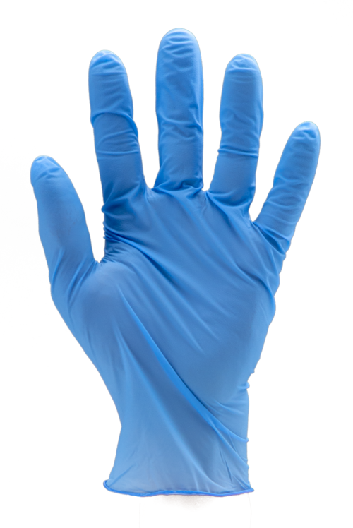 Gants EURO-ONE 5920 Nitrile bleu non-pdré AQL1.5 100gts – MO5920 – Image 2
