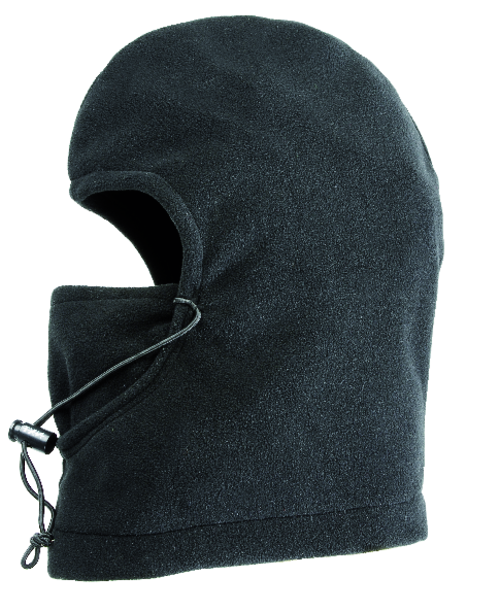Balaclava cagoule polaire noire 250 g/m2 – MO5BALB