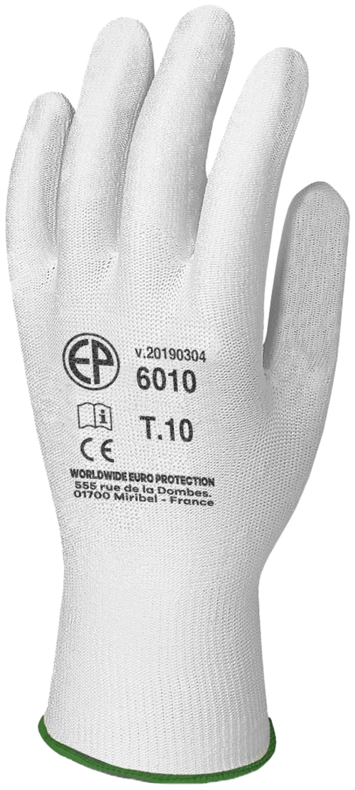 Gants EUROLITE 6009 Polyamide J13 non enduit – MO6009