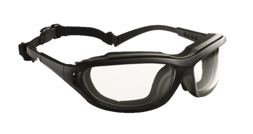 Lunettes MADLUX noir/gris, incolore Anti-buée – MO60970 – Image 2