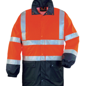 HARBOR Veste PU hi-viz orange-marine, 3M – MO70330