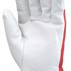 Gants EUROSTRONG 880 fleur vachette coton rouge – MO880