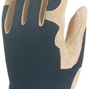 Gants EUROSTRONG 910 fleur porc renf. dos PE + velcro – MO910