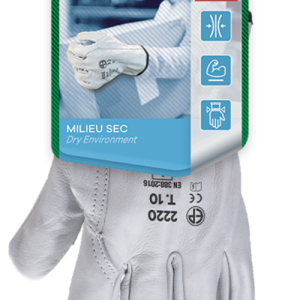 Gants EUROSTRONG 2220 tt fleur vach. ecru CAR – MOP2220