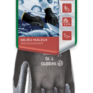 Gants EUROLITE 1NIBB J13 PE noir end. nitrile noir CAR – P1NIBB