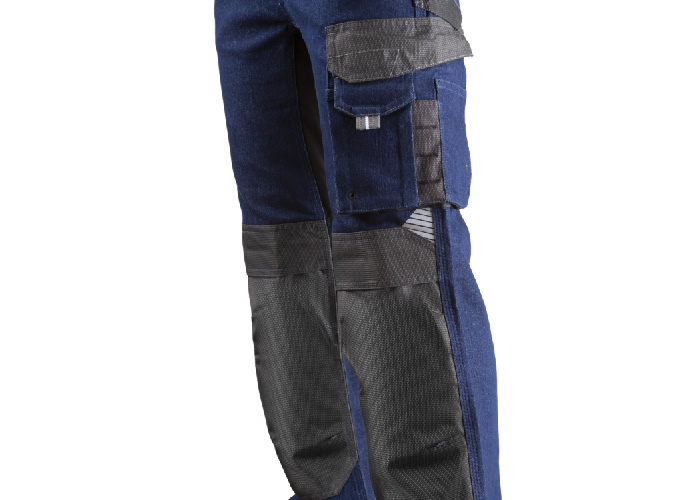 Pantalon femme – CASITA – 70% CO/28% PES/2% EA 380g/m2 + Oxford – Denim – 5CAP420 – Image 4