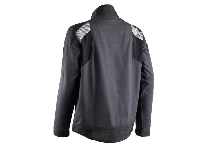 Veste – CRISTOBAL – RIPSTOP 60% CO/40% PES 280g/m2 + Stretch + Oxford – Anthracite/Citrouille – 5CRJ150 – Image 2